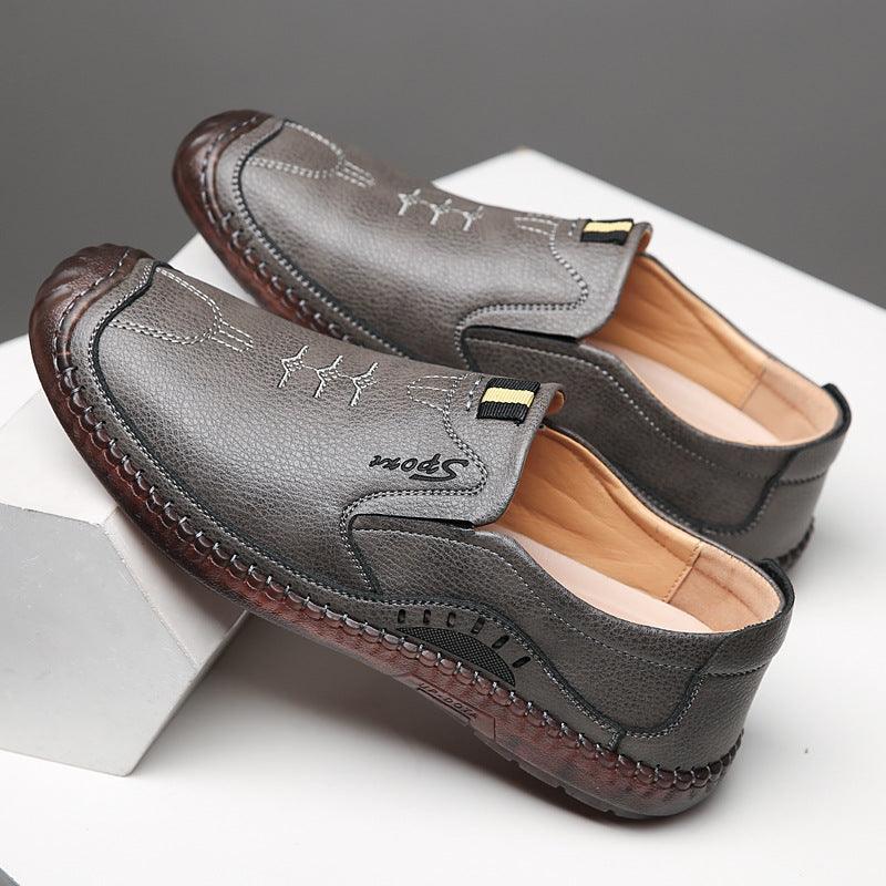 Sapato Mocassim Iron Couro Titanium - Frete Grátis Rinove