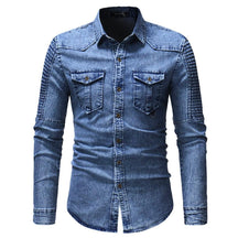 Camisa Masculina Jeans Grecce - Loja Rinove