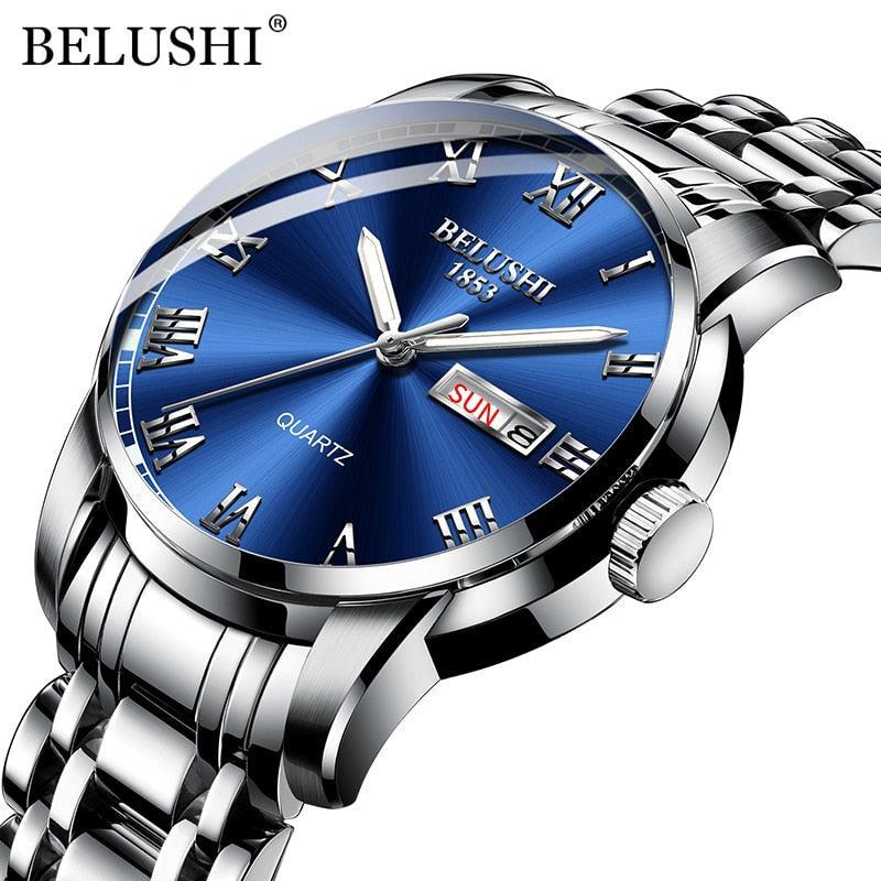 Relógio Masculino BELUSHI Titanium - Super Confortável e Estiloso - Rinove Store